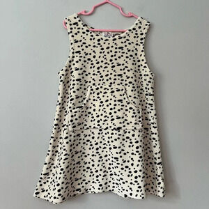 Vintage Talbots Kids Dalmatian  Print Dress | Size S